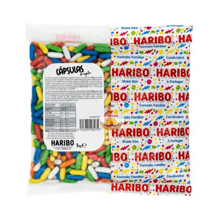 Cápsulas de Regaliz Haribo 1Kg