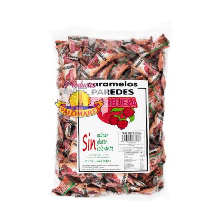 Caramelos de Frambuesa Paredes 1Kg